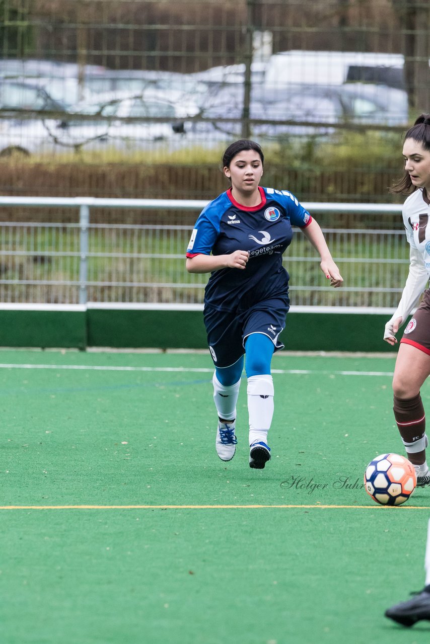 Bild 295 - wBJ VfL Pinneberg - St. Pauli : Ergebnis: 7:0 (Abbruch)